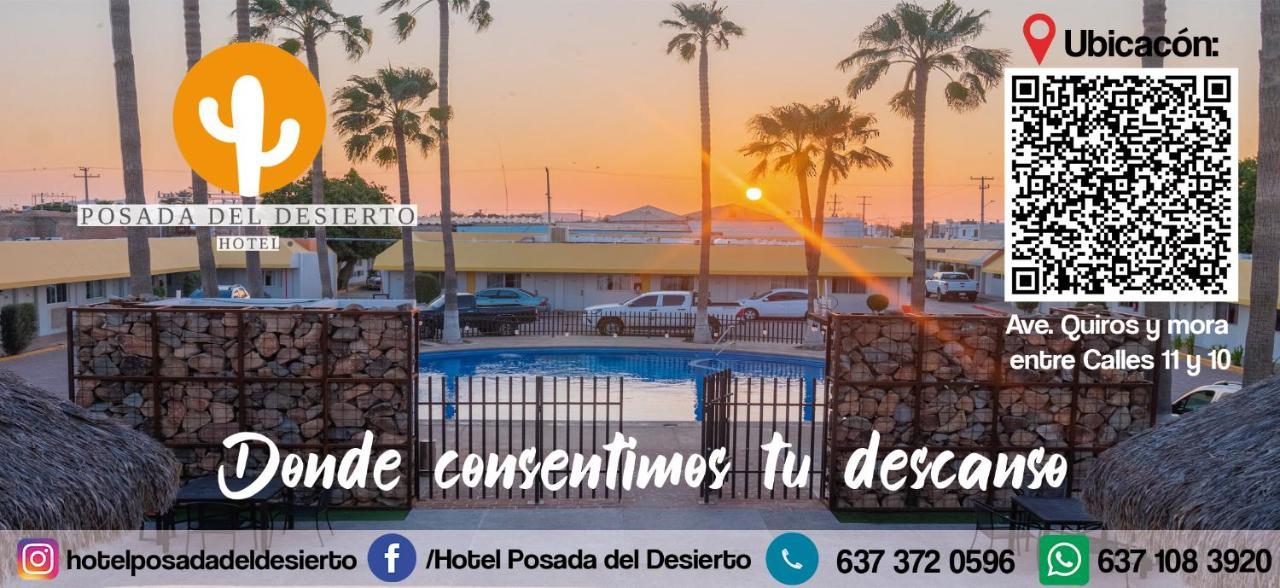 Hotel Posada Del Desierto Heroica Caborca Exteriör bild